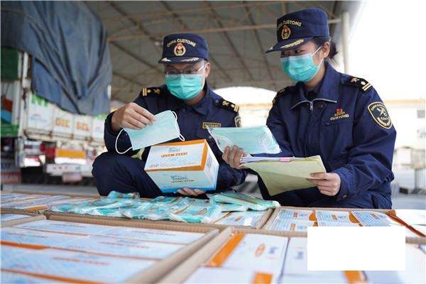 口罩進出口海關檢查 口罩進出口海關檢查