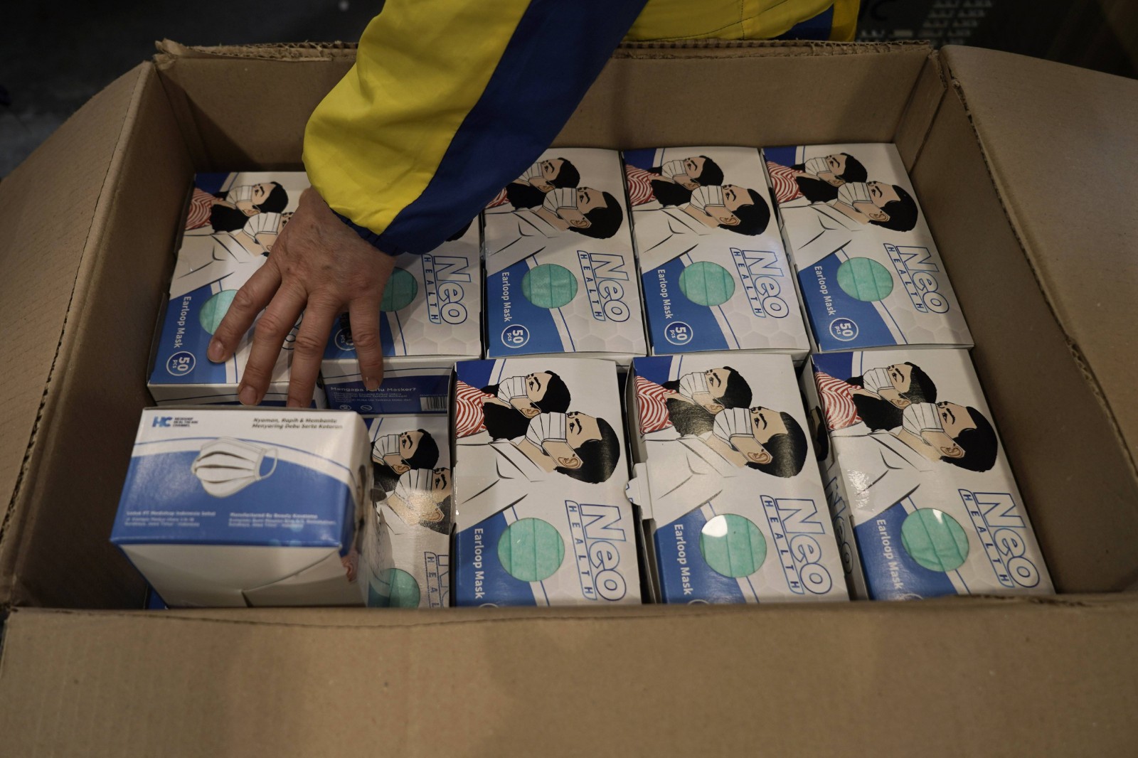 口罩出口香港,口罩運輸到香港